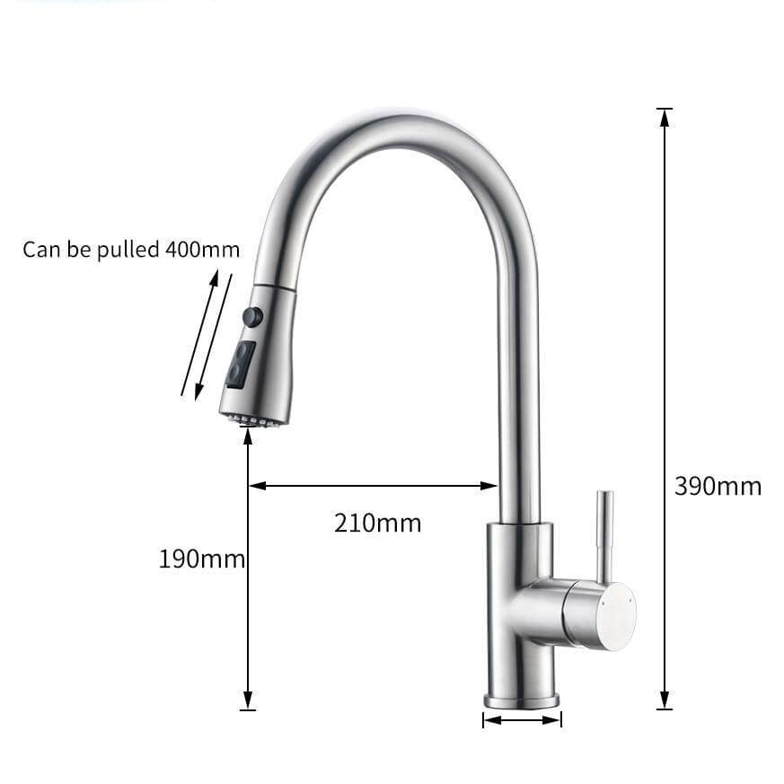 Smart Assistive Touch Control Kitchen Faucet - Image 9