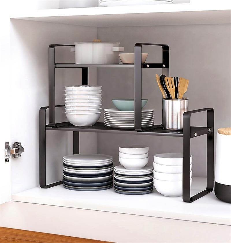 Multi-layer Kitchen Countertop Dish Organizer - Image 4