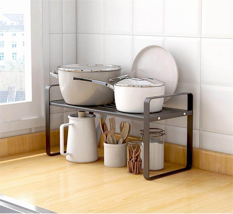 Multi-layer Kitchen Countertop Dish Organizer - Image 5