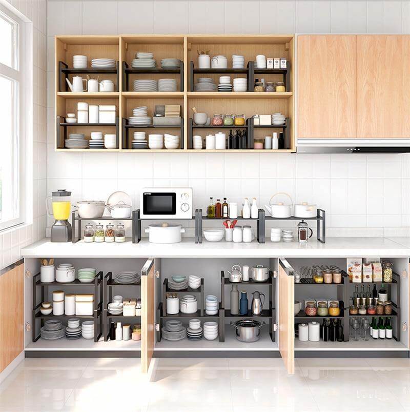 Multi-layer Kitchen Countertop Dish Organizer - Image 10