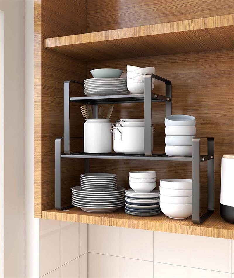 Multi-layer Kitchen Countertop Dish Organizer - Image 6