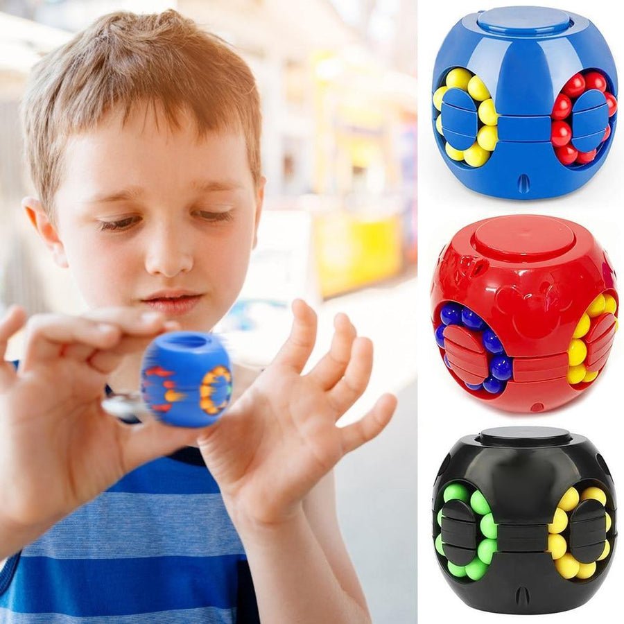 Educational Anti Stress Rotating Cube - Image 3