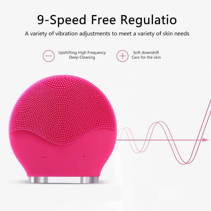Rechargeable Ultrasonic Facial Cleaner - Image 8