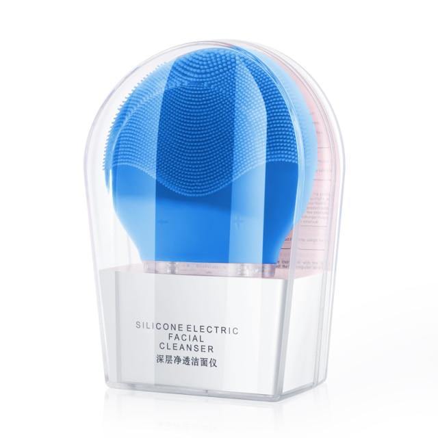 Rechargeable Ultrasonic Facial Cleaner - Image 2
