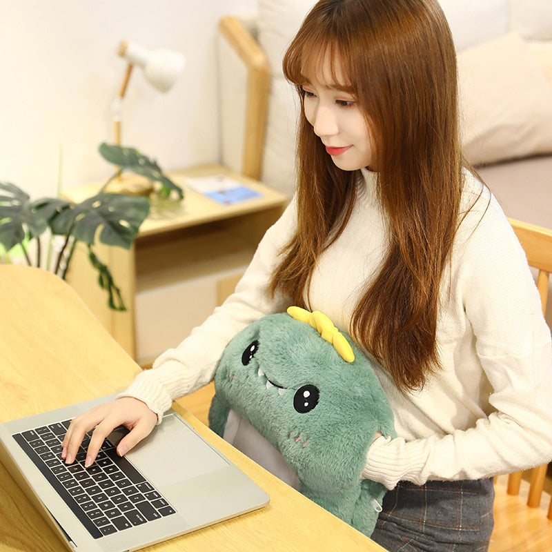 Creative Gaming Cute Hand Warmer Transparent Pillow - Image 4