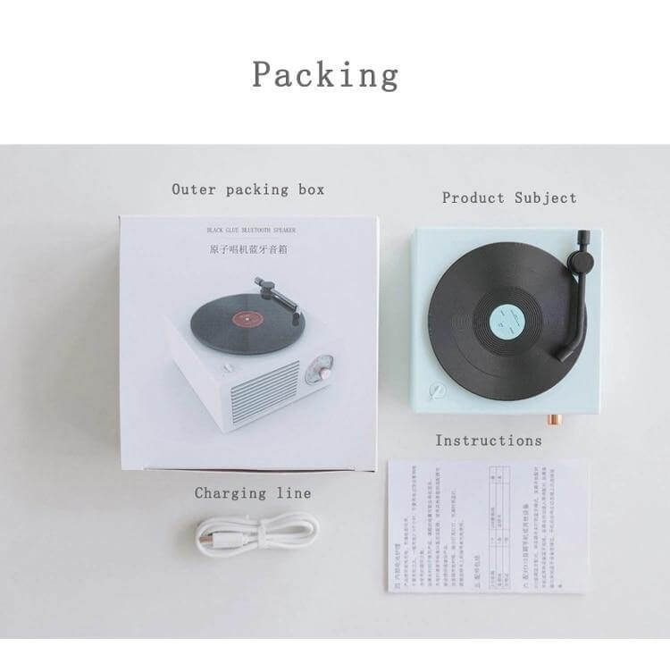 Pastel Vintage Bluetooth Stereo Speaker - Image 12