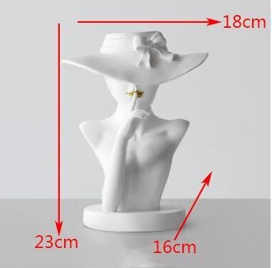 Pretty Woman Figure Flower Pot