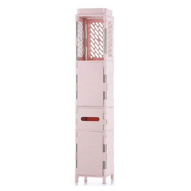 Small Bathroom Floor Cabinet Organizer - Image 6