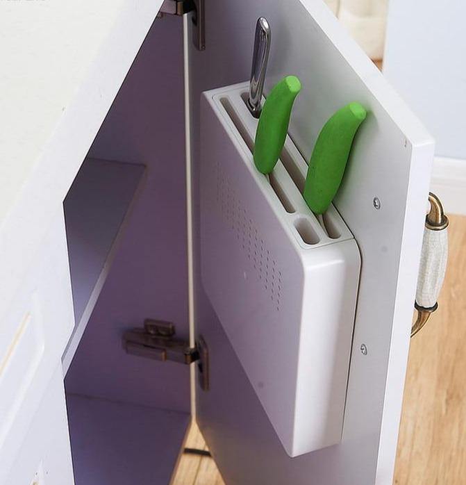 Hidden Kitchen Cabinet Knife Holder - Image 0