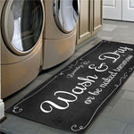 Stylish Non-Slip Laundry Room Floor Mat