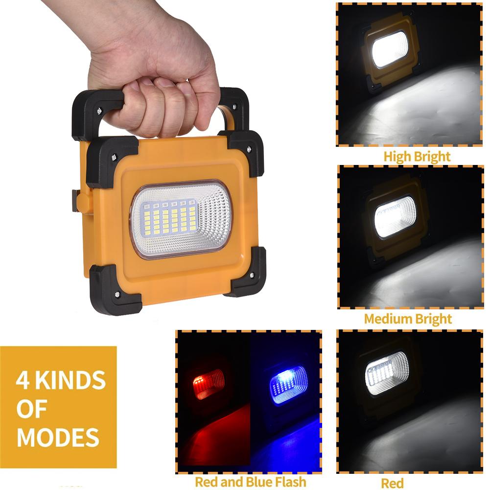 Solar Power Bank Led Camping Light