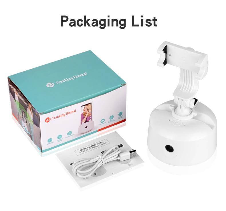 360 Rotation Face Tracking Smartphone Holder - Image 8