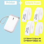 Portable Mini Wireless Label Pocket Printer