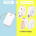 Portable Mini Wireless Label Pocket Printer