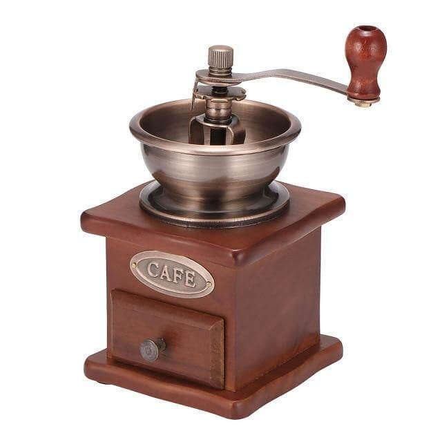 Wooden Antique Manual Coffee Grinder - Image 1