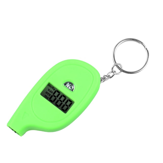 Portable Digital Car Tire Pressure Tester Keychain - Image 7