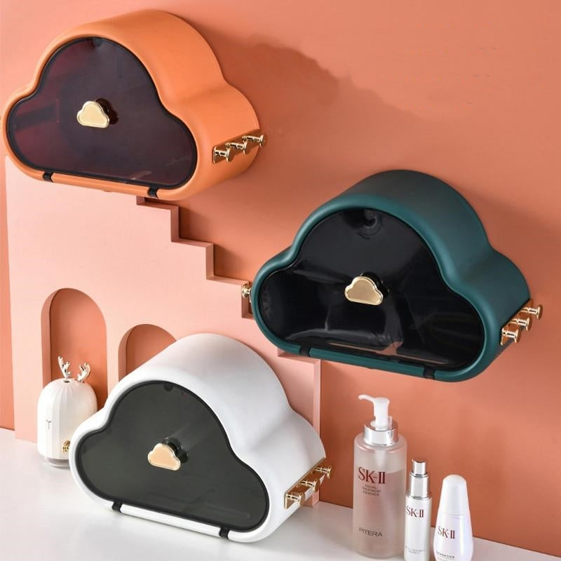 Punch-Free Wall Mounted Waterproof Toilet Paper Holder - Image 0