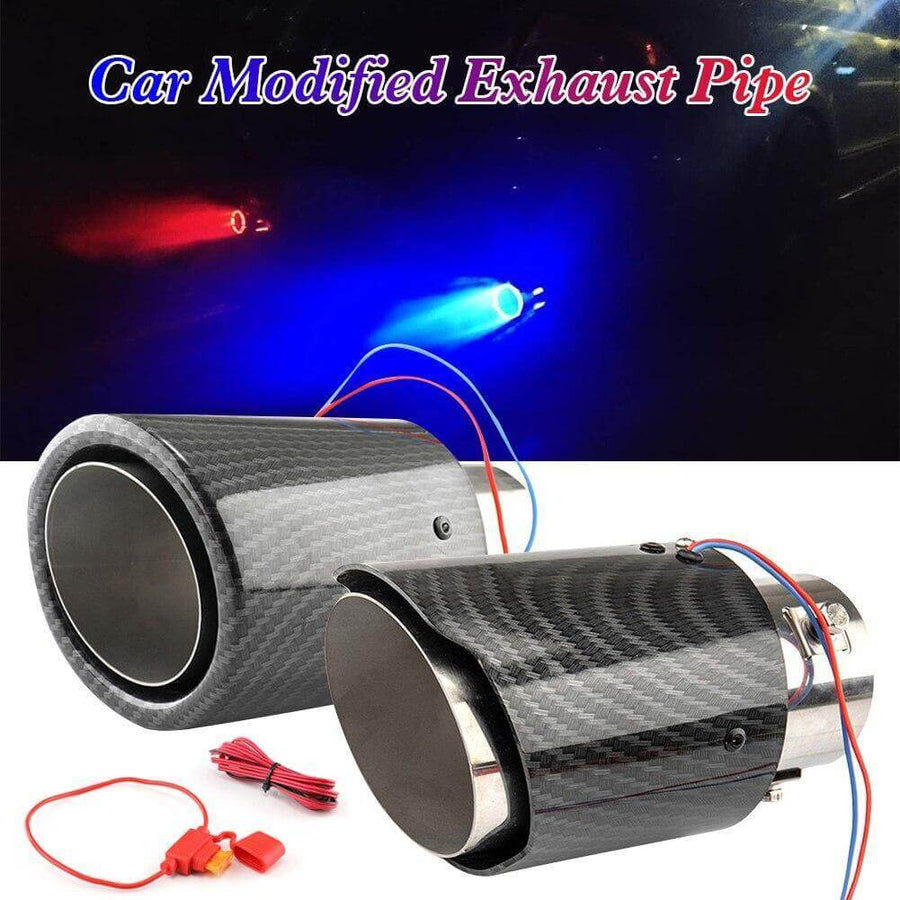 Car Modified Exhaust Pipe LED Light - Image 0