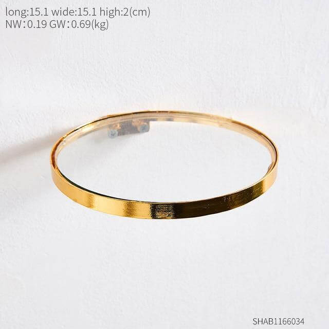 Nordic Ledge Mount Wall Glass Shelf - Image 1