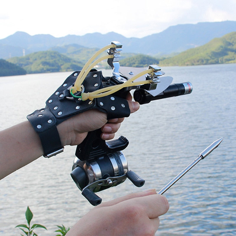 Professional Slingshot Fishing Set Bow