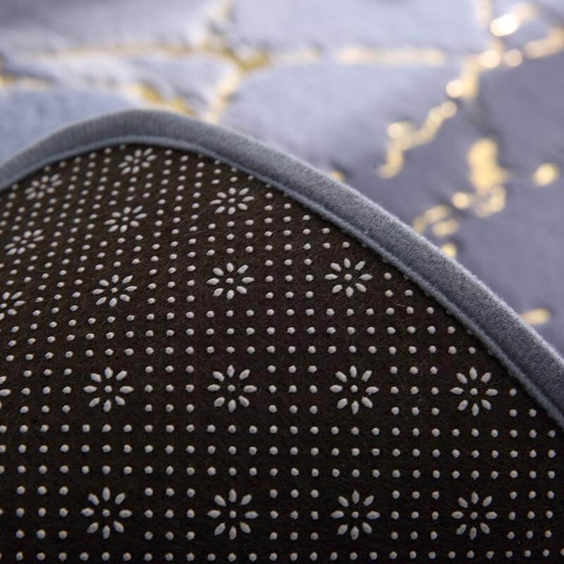 Soft Modern Non-Slip Soft Absorbent Bathroom Fluffy Mat - Image 4