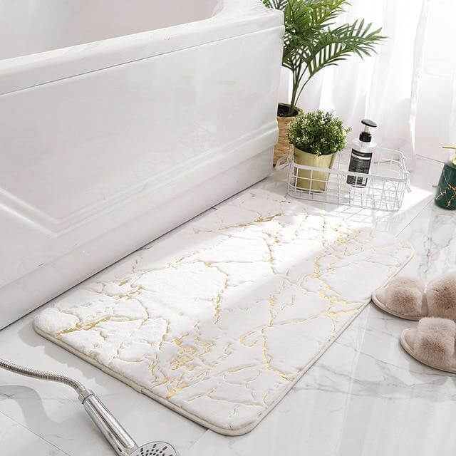 Soft Modern Non-Slip Soft Absorbent Bathroom Fluffy Mat - Image 7