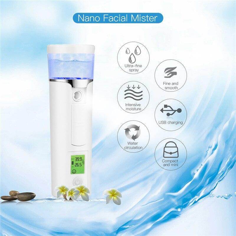 Portable Nano Steam Ion Face Skin Moisturizer - Image 3