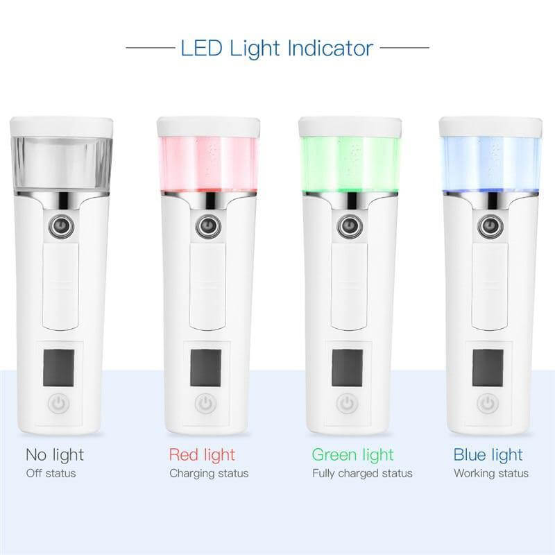 Portable Nano Steam Ion Face Skin Moisturizer - Image 0