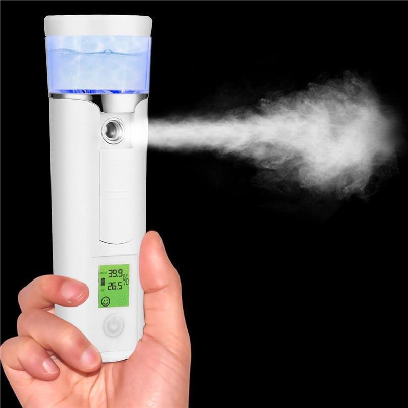 Portable Nano Steam Ion Face Skin Moisturizer