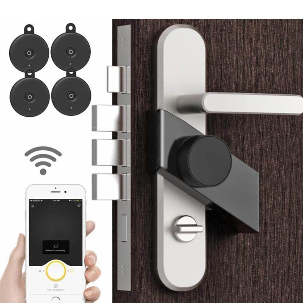 4pcs Smart Electronic Keyless Lock