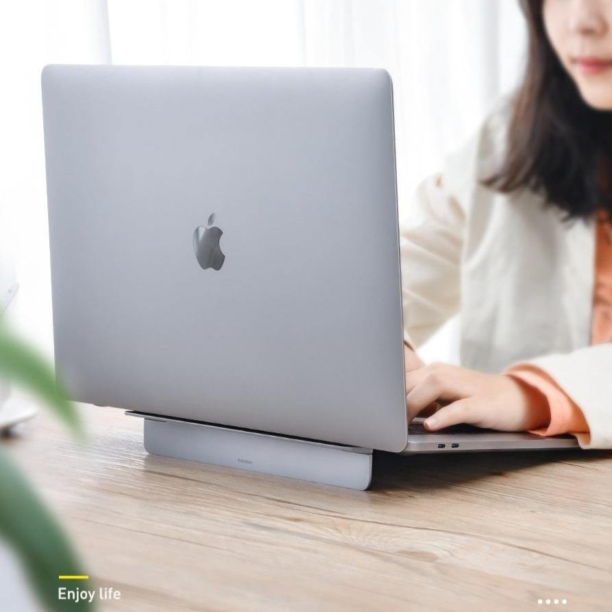 Aluminum Adjustable Folding Laptop Stand - Image 3