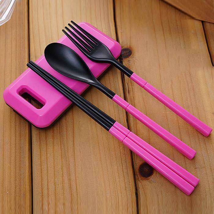 Portable Folding Travel Dinnerware Set - Image 5