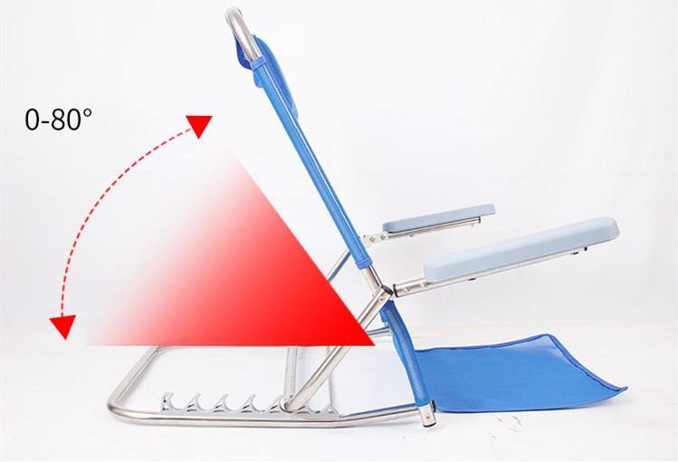 Foldable Lazy Adjustable Floor Chair - Image 2