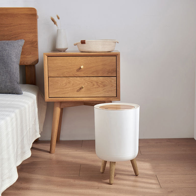 Nordic Style Elegant One Touch Trash Can - Image 2