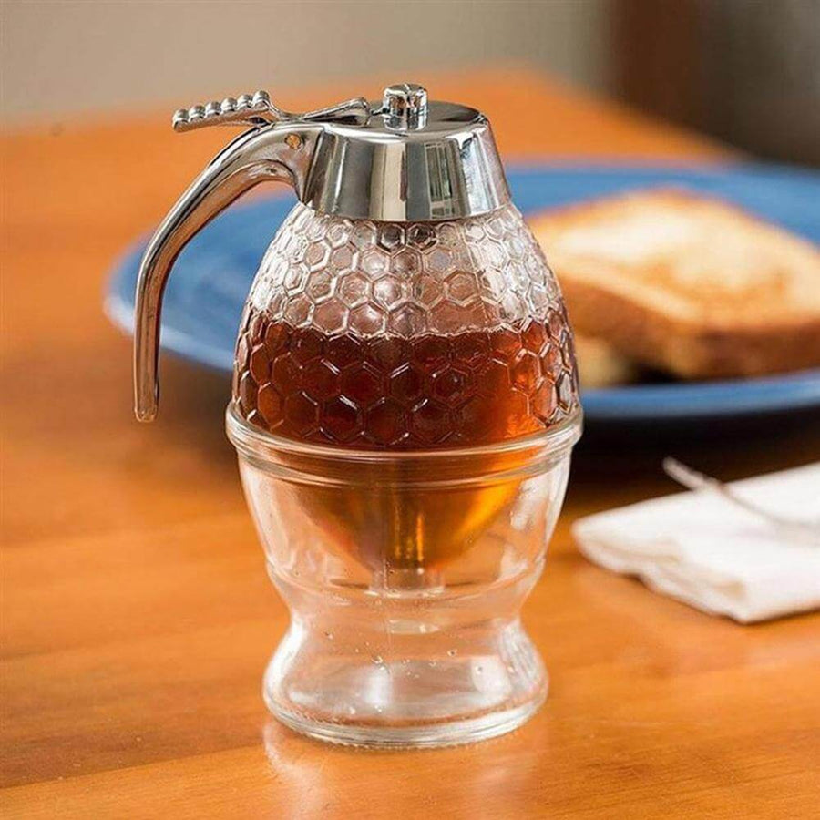 Honeycomb Jar Honey Dispenser - Image 8