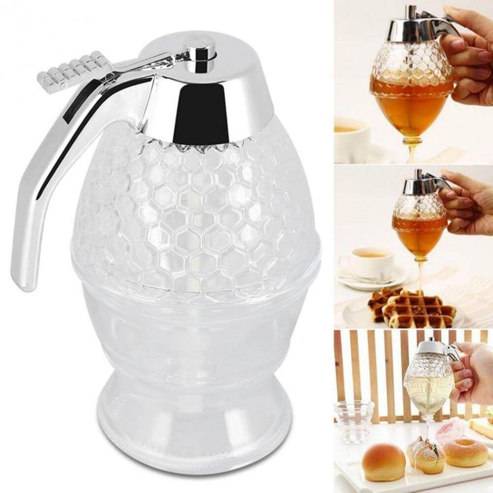 Honeycomb JarHoney Dispenser - MaviGadget