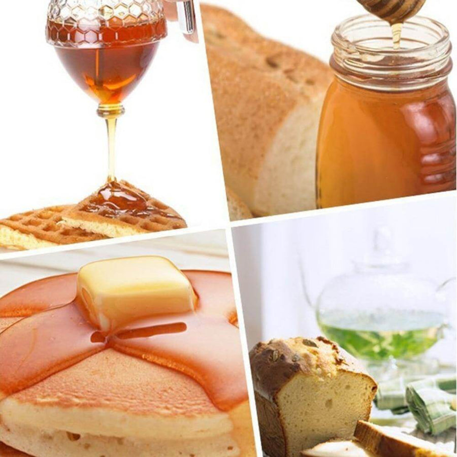 Honeycomb Jar Honey Dispenser - Image 6