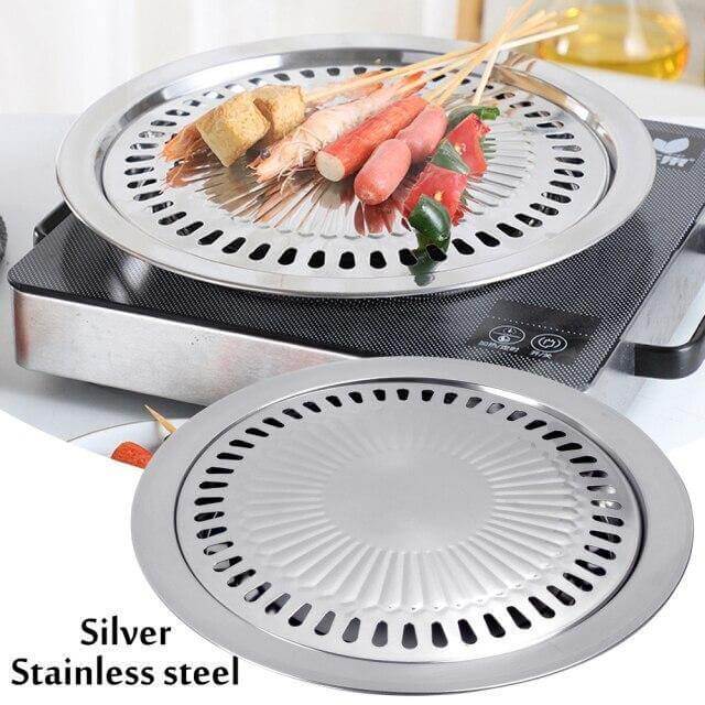 Korean Portable Non-stick BBQ Grill Pan