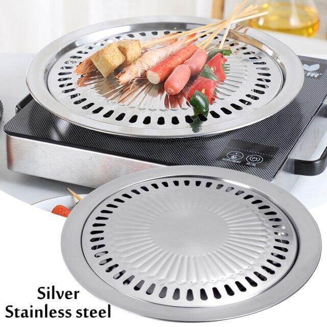 Korean Portable Non-stick BBQ Grill Pan - Image 14
