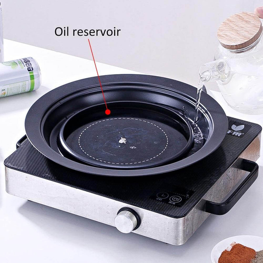 Korean Portable Non-stick BBQ Grill Pan - Image 3