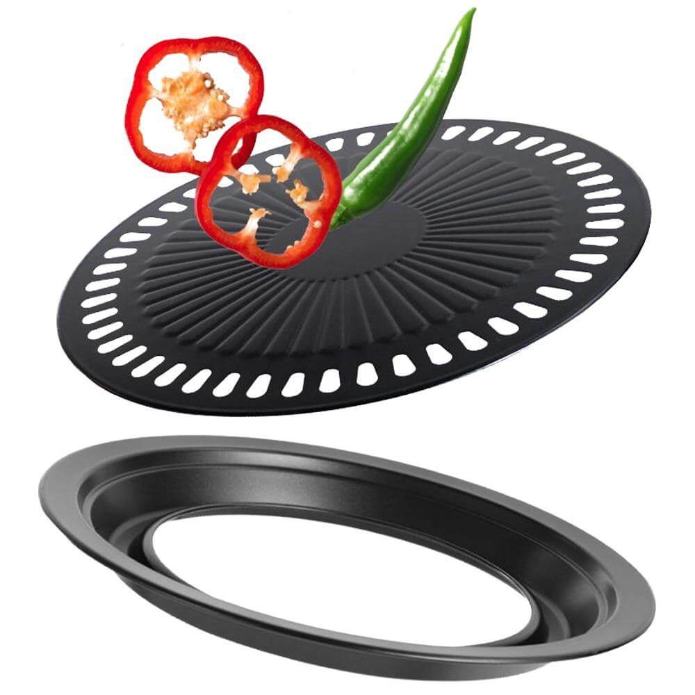 Korean Portable Non-stick BBQ Grill Pan