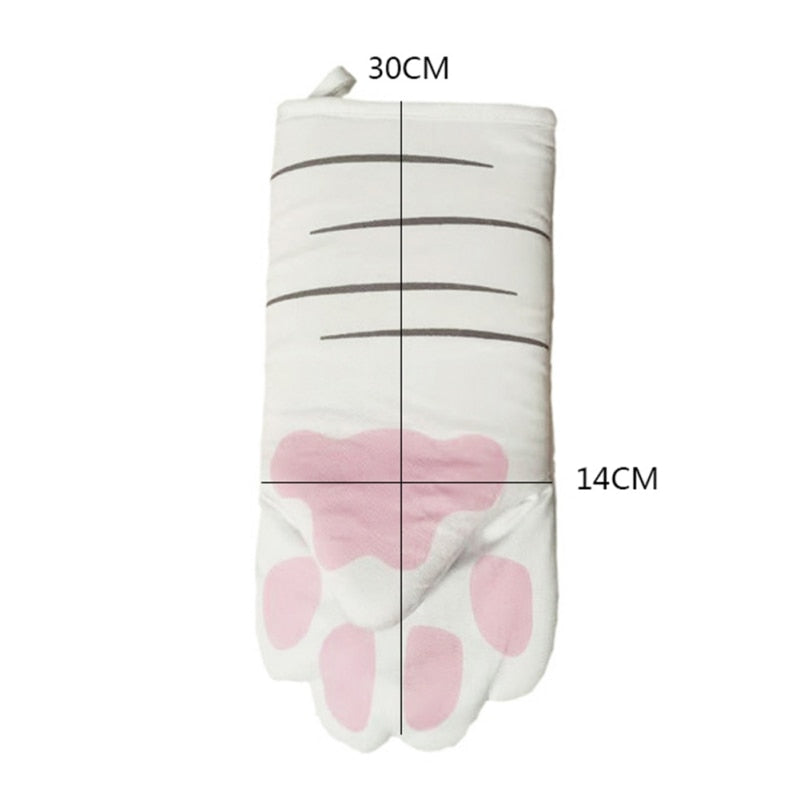 Cute Cat Paws Oven Mitts - Image 4