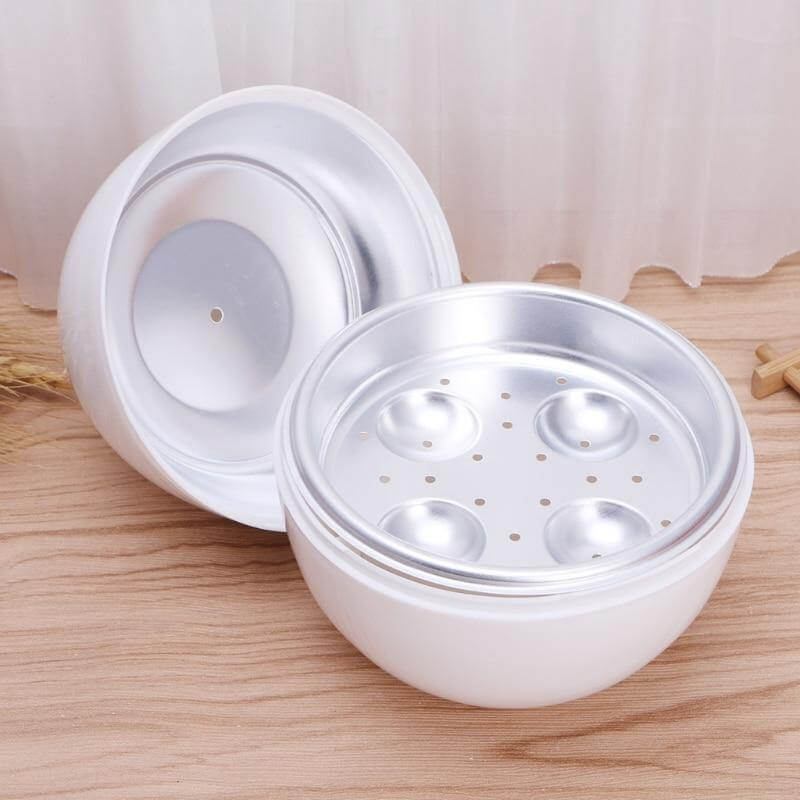 Easy Quick Microwave Egg Steamer Boiler - Image 4