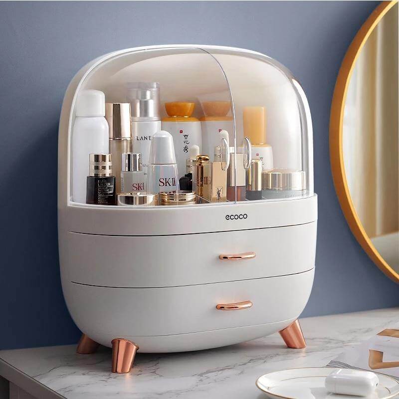 Large Capacity Elegant MakeUp Drawer Organizer Storage Box - Image 0