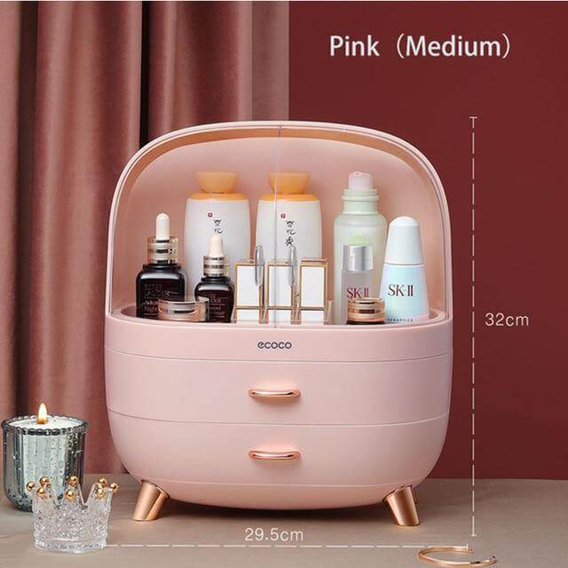 Large Capacity Elegant MakeUp Drawer Organizer Storage Box - Image 1
