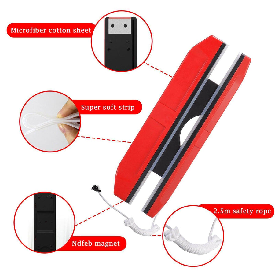Household Double Side Magnetic Window Brush - Image 1