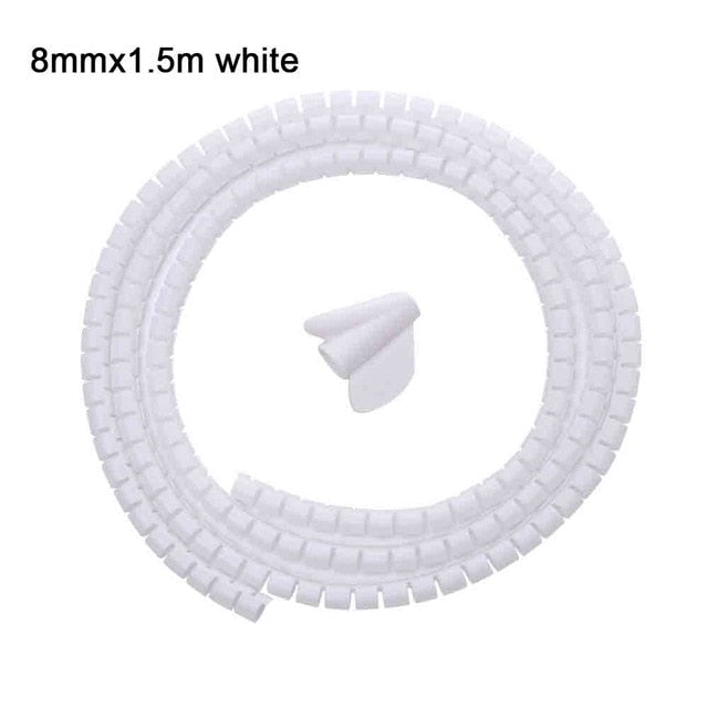 2pcs Flexible Spiral Cable Storage Organizer - Image 9