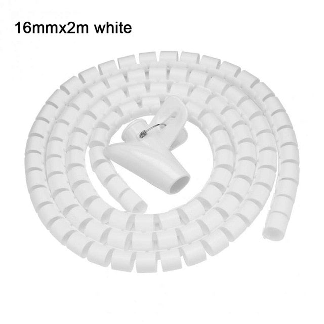2pcs Flexible Spiral Cable Storage Organizer - Image 21