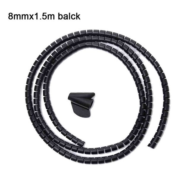 2pcs Flexible Spiral Cable Storage Organizer - Image 10