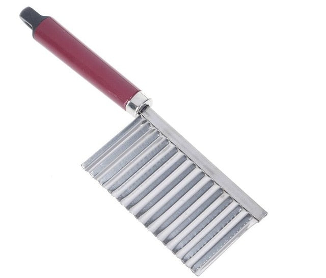 Stainless Steel Wavy Potato Slicer - Image 4